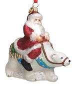 Santa on Polar Bear